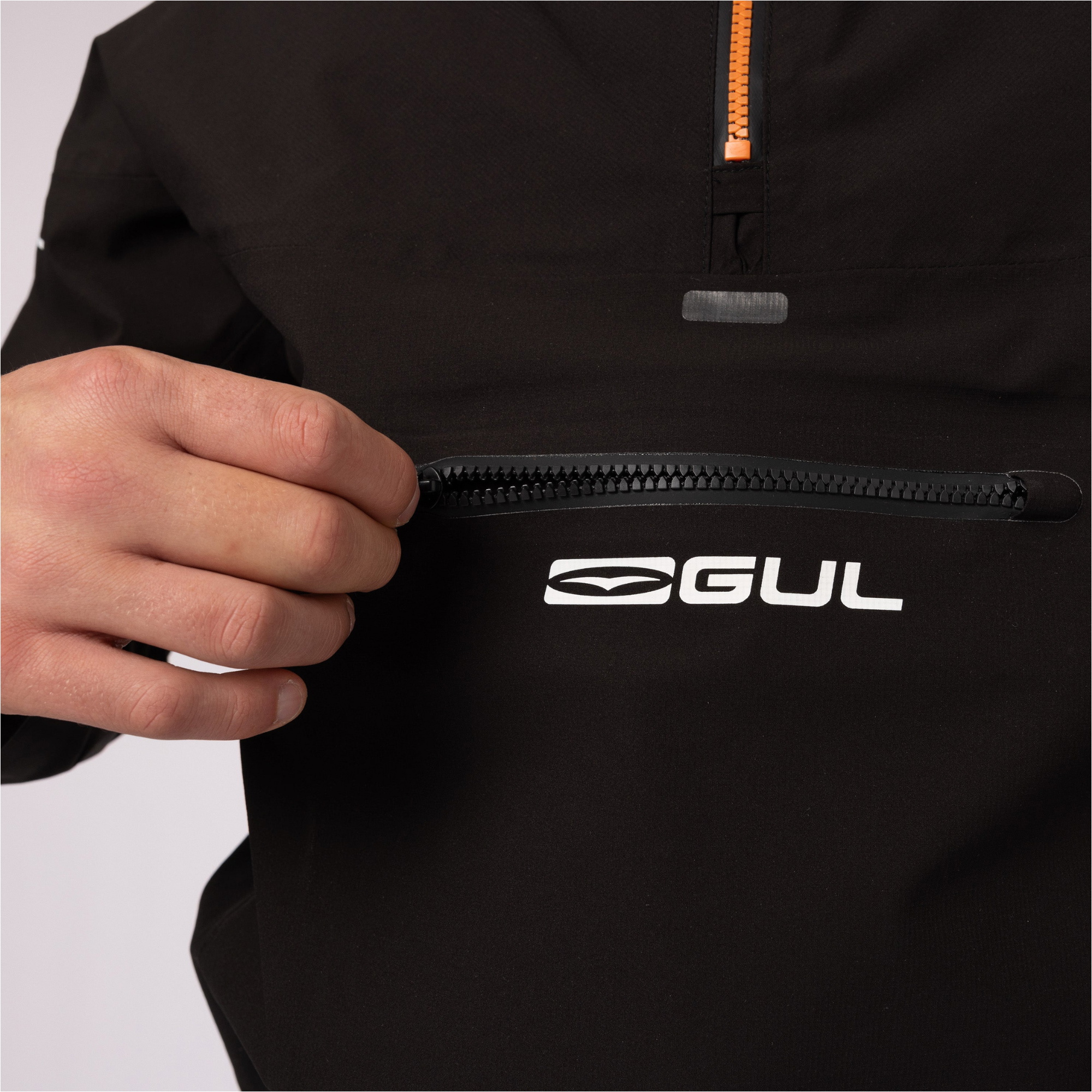 2026 Gul Mens Code Zero Recore 3L Spray Top ST0028 - Black / Orange